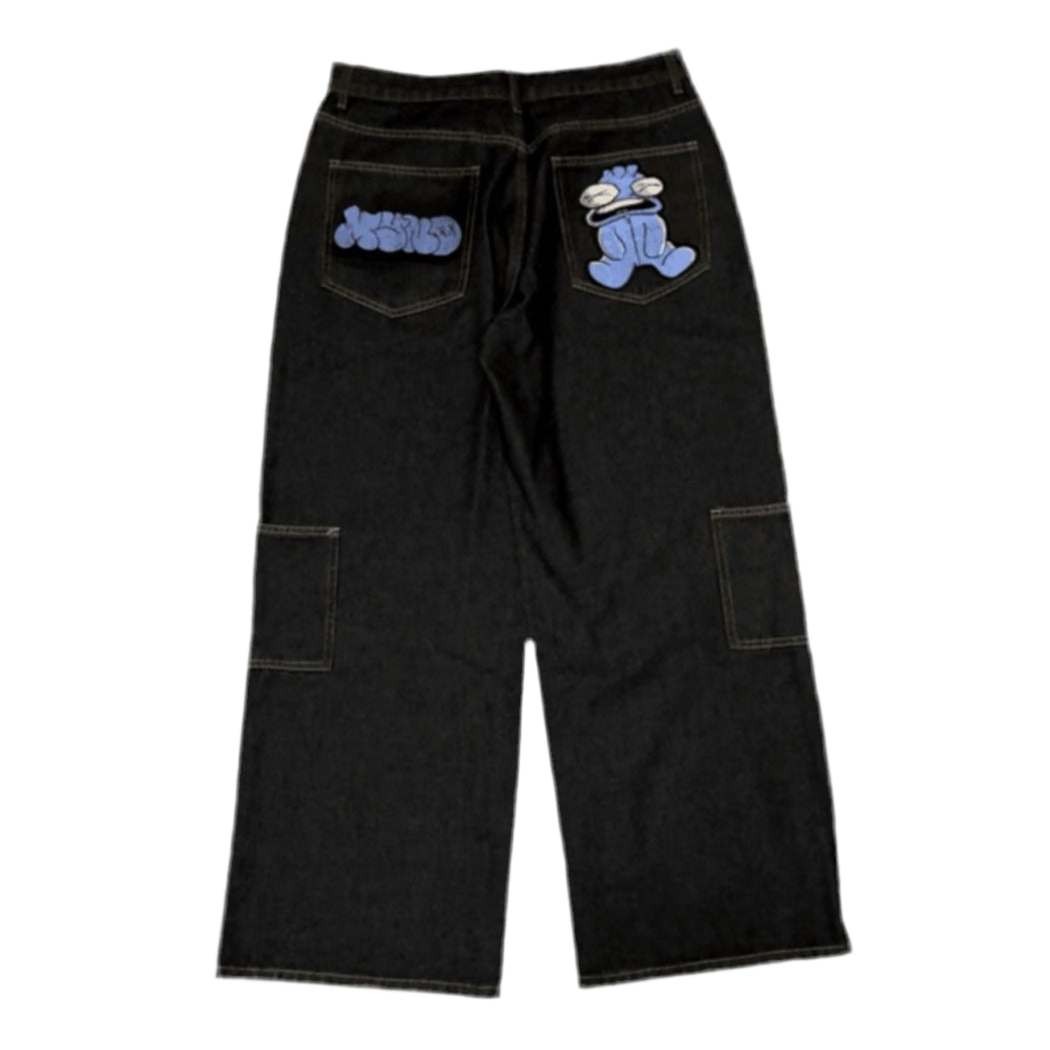 MyndPlush Ultra Baggy Denim Pants